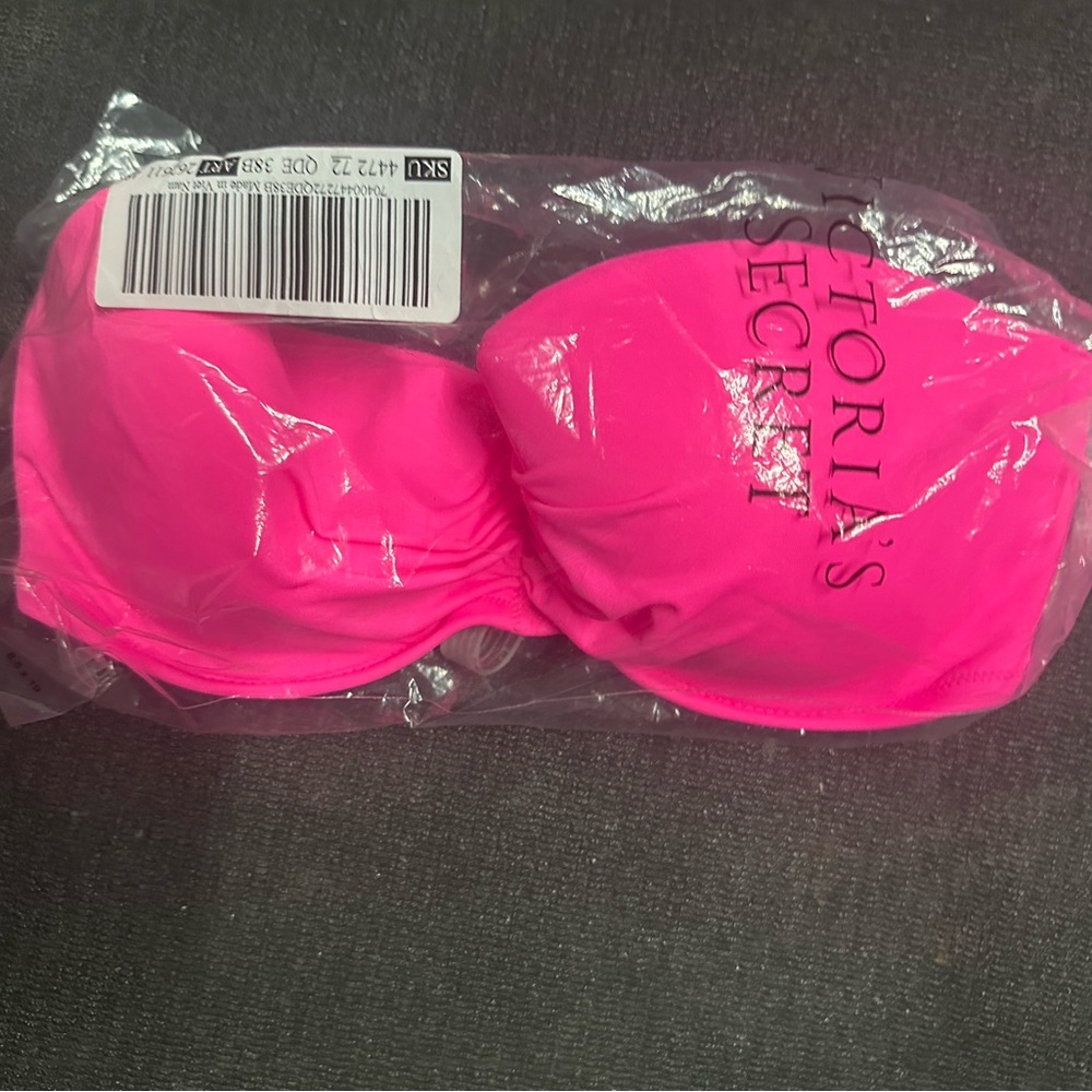 Victoria's Secret Neon Pink Bikini Top
